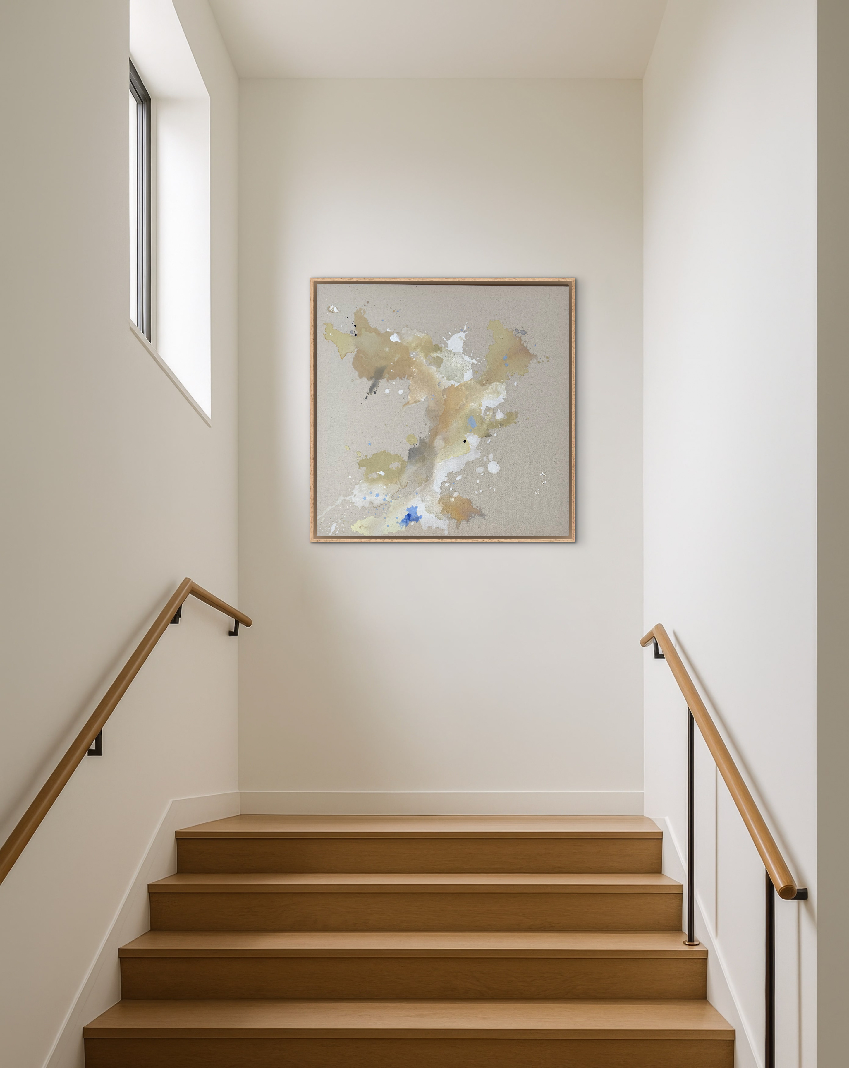 Winterliebe II, 2026, Acryl auf roher Baumwollleinwand, Ansicht 6